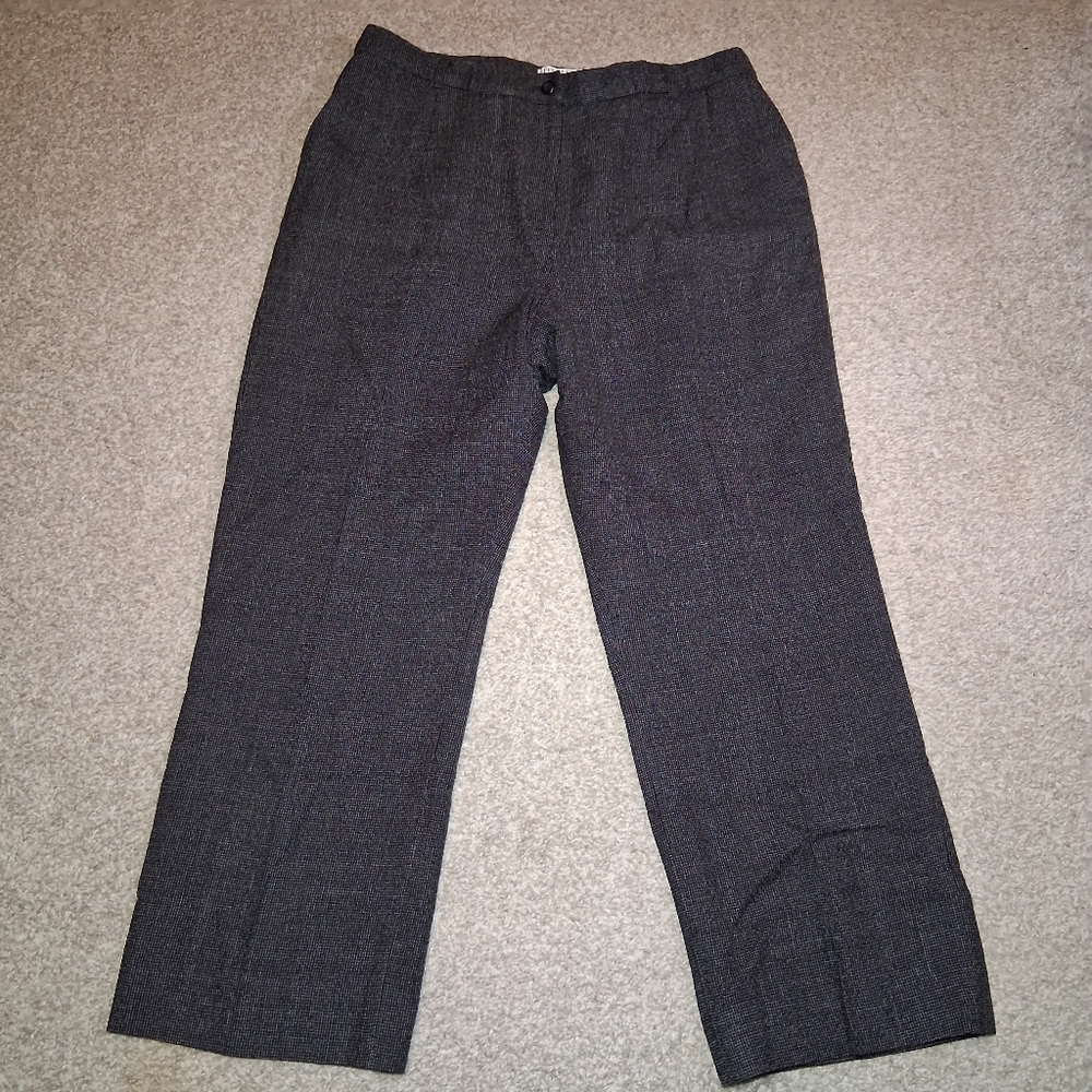 Pendleton Pants Trousers 16 W Plus Size 100% Virgin Wool